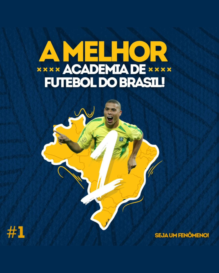  Matricule seu filho na MELHOR ACADEMIA DE FUTEBOL DO BRASIL! 