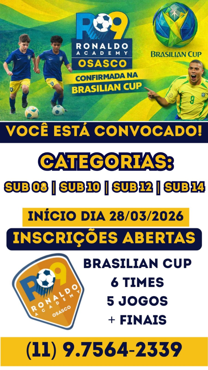R9 Osasco na Brasilian Cup 2026