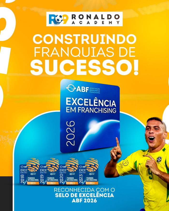 Ronaldo Academy recebe selo de excelência ABF 2026: referência em formação de atletas
