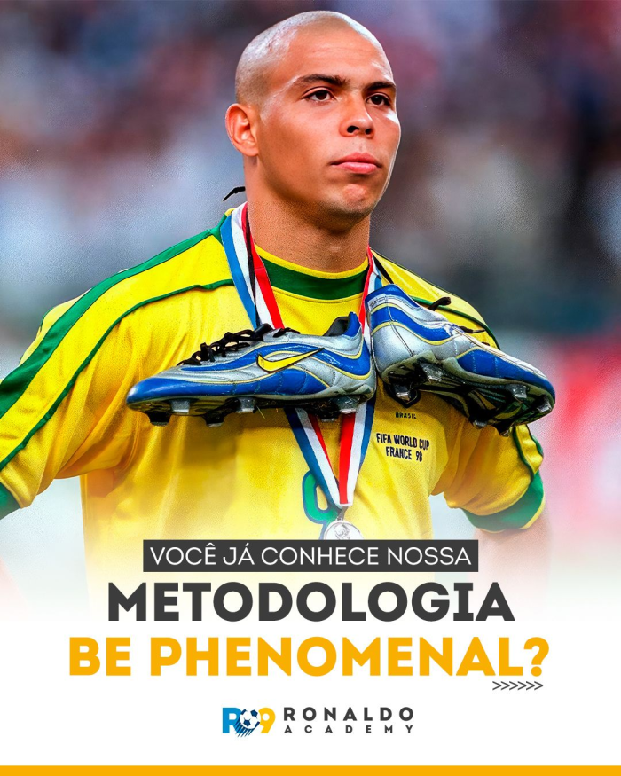 Metodologia da Ronaldo Academy: desenvolvimento completo dentro e fora de campo