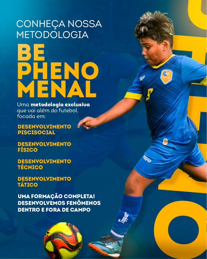 Conheça a metodologia Be Phenomenal da Ronaldo Academy Jundiaí
