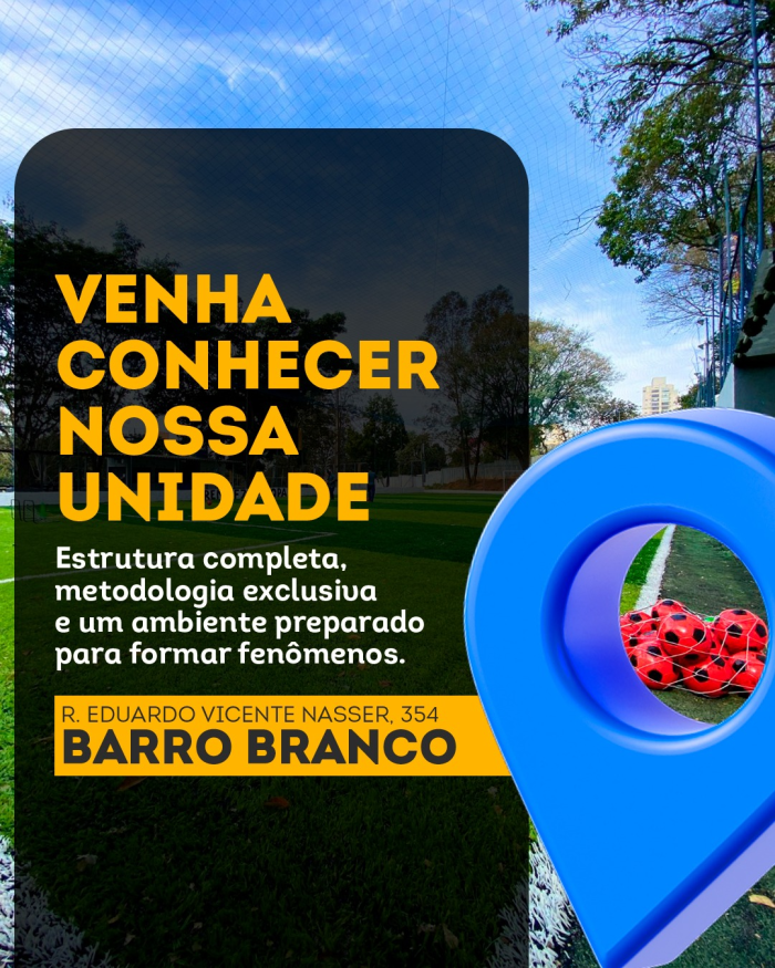 Conheça a Ronaldo Academy Tucuruvi