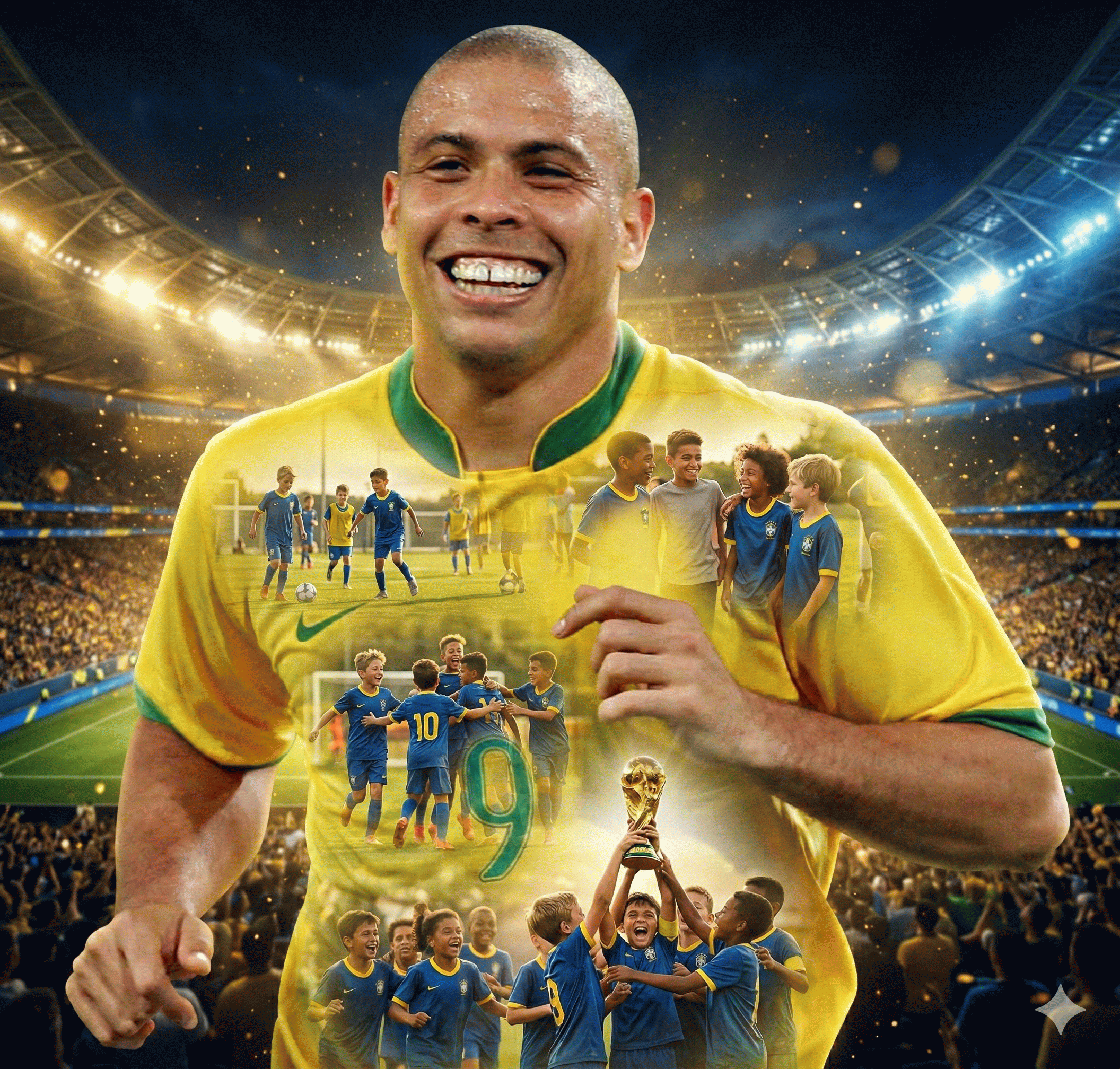 Crianças não sabem correr