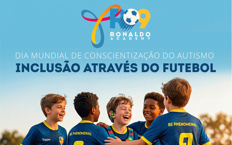 Dia Mundial de Conscientização do Autismo: inclusão que transforma vidas através do futebol