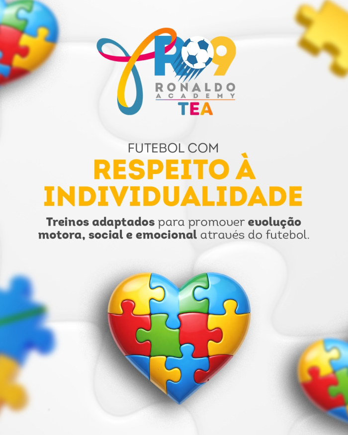 Futebol com respeito à individualidade de cada aluno