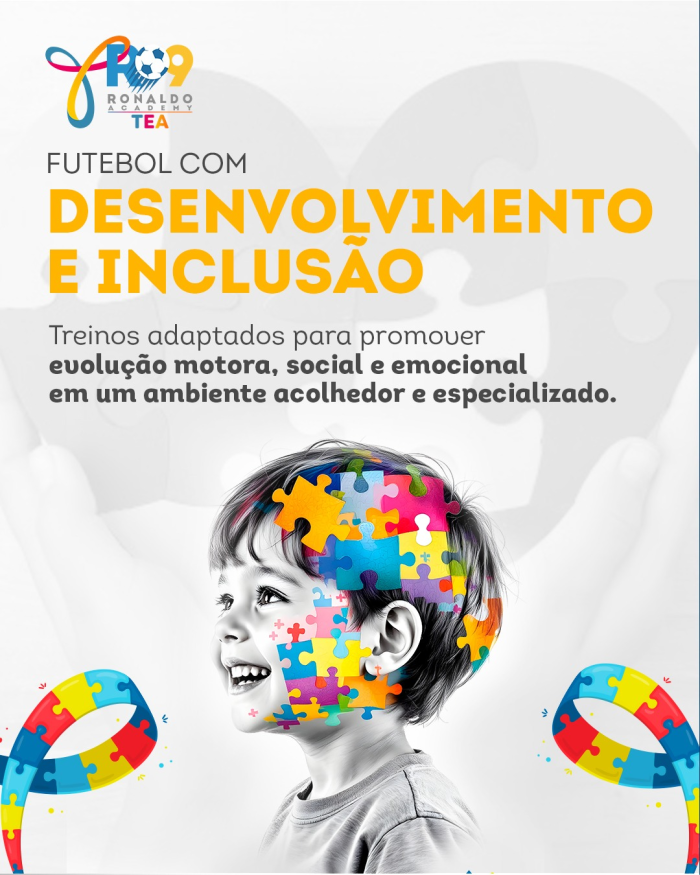 Inclusão e desenvolvimento através do esporte na Ronaldo Academy Jundiaí