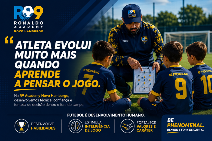 Inteligência de Jogo no Futebol de Base: formando atletas preparados para qualquer desafio