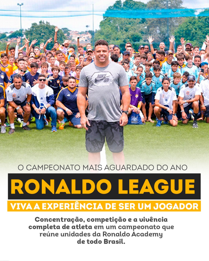 Ronaldo League: viva a experiência de um verdadeiro atleta