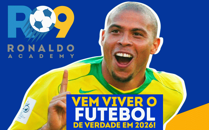 Viva o Futebol de Verdade em 2026 com a Metodologia Be Phenomenal da Ronaldo Academy